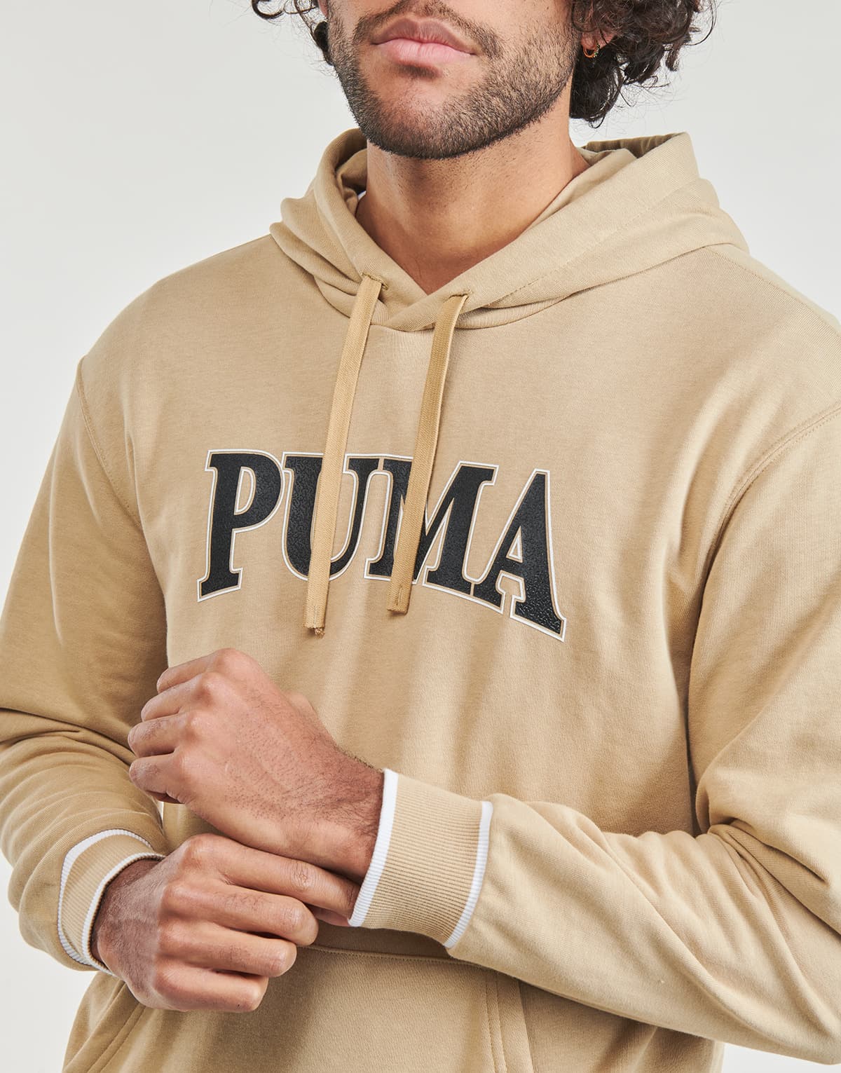 Men's Sweatshirts Puma Beige