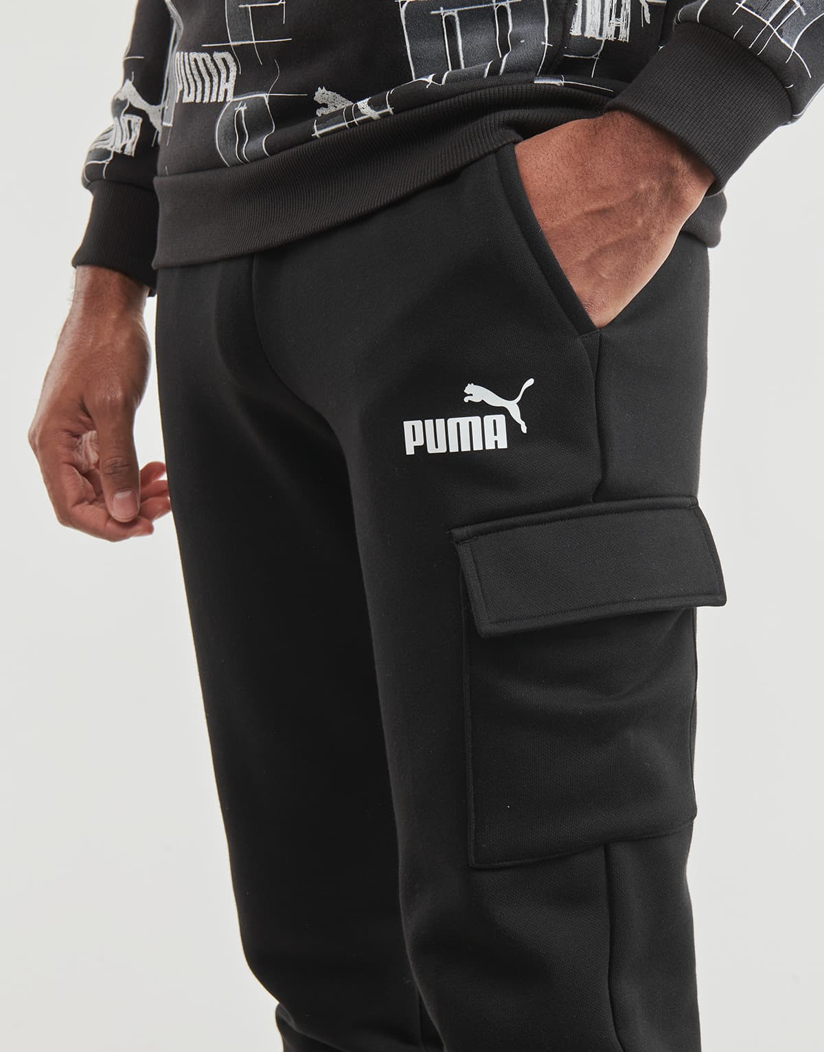 Men's Tracksuits Puma Black