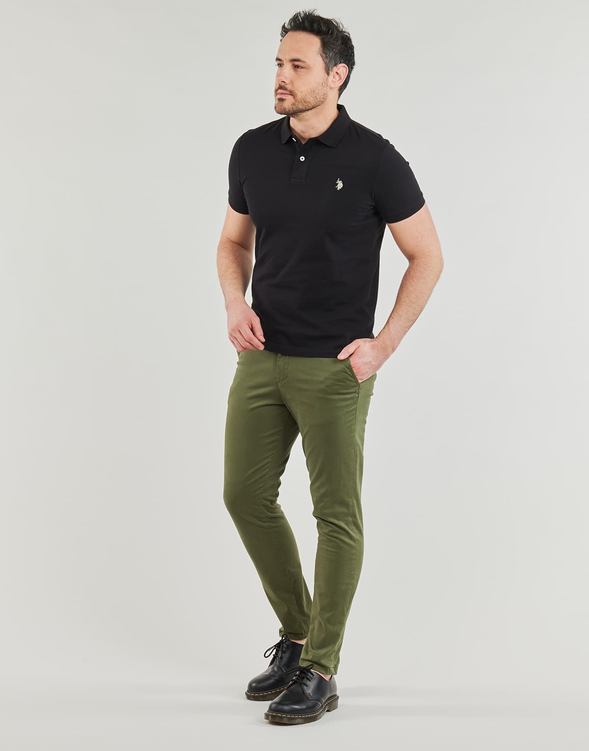 Men's Polo Shirts U.S Polo Assn. Black