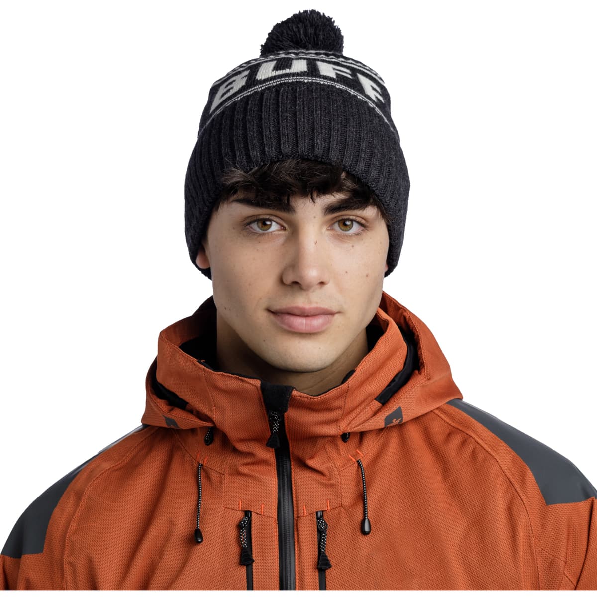 Men's Beanies Buff Black