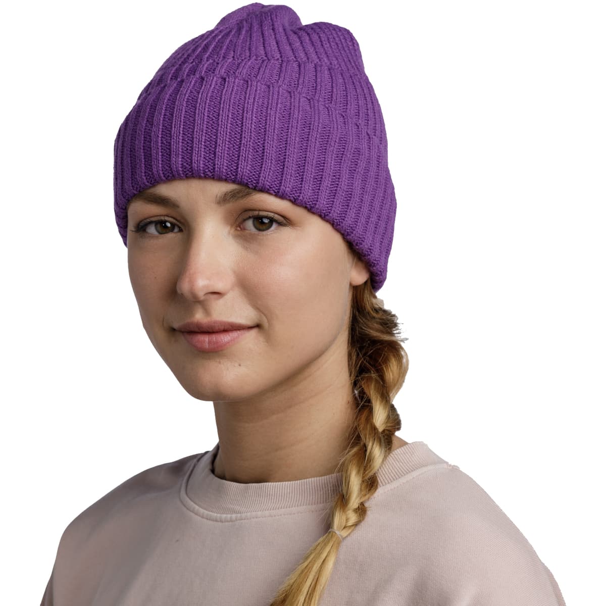 Women's Beanies Buff Purple