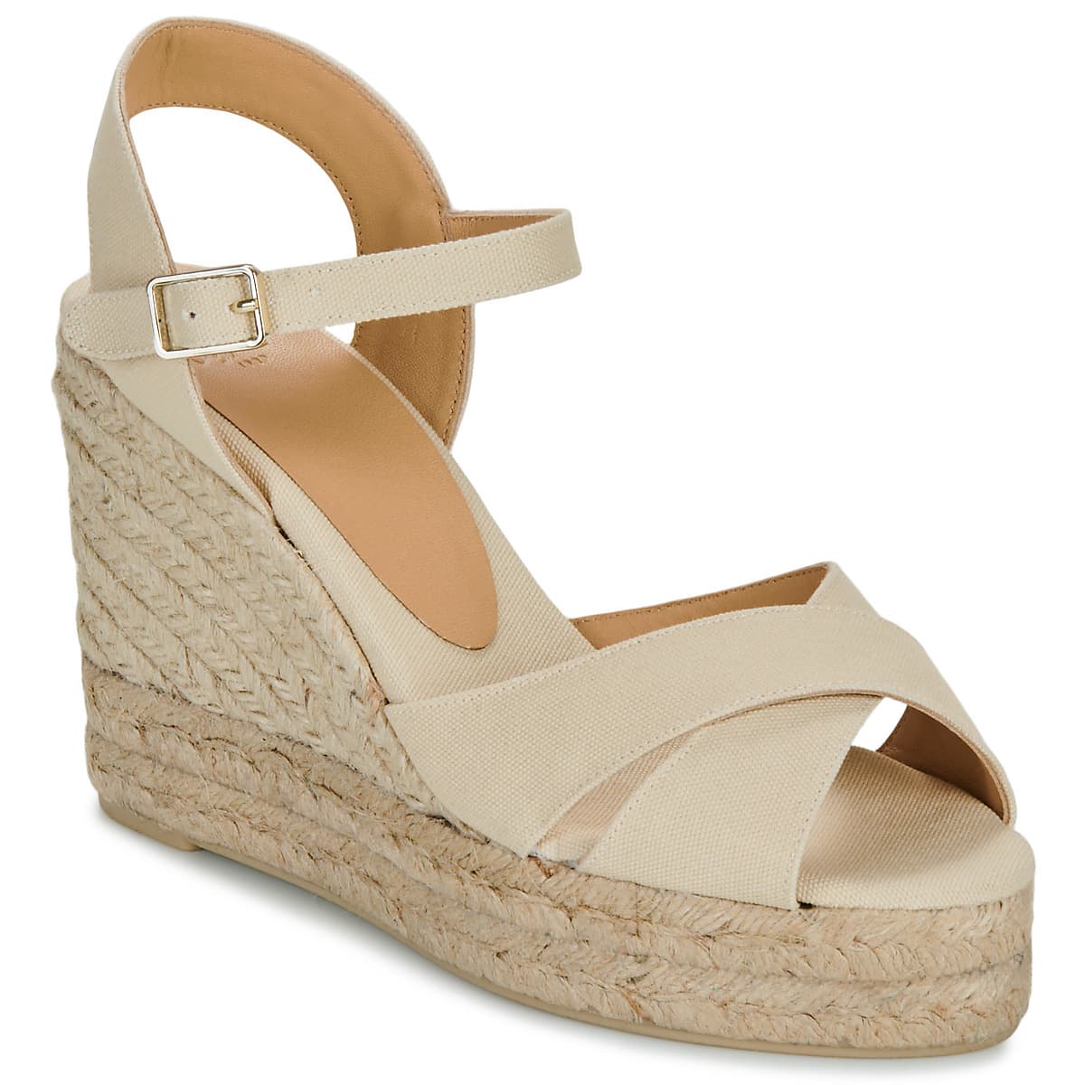 Women's Platforms Castaner Beige