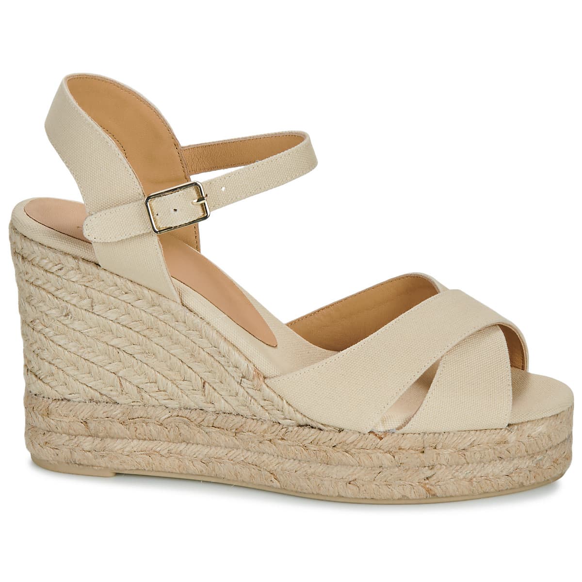 Women's Platforms Castaner Beige