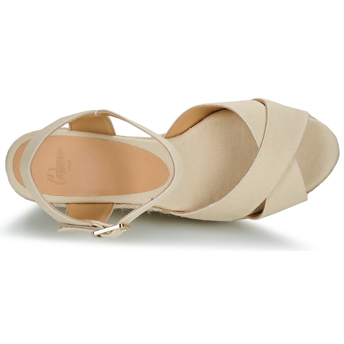 Women's Platforms Castaner Beige
