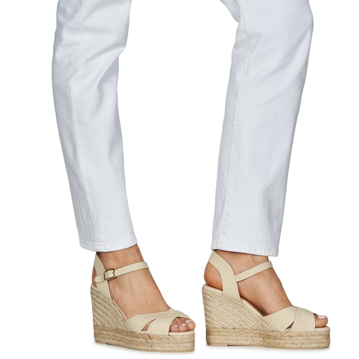 Women's Platforms Castaner Beige