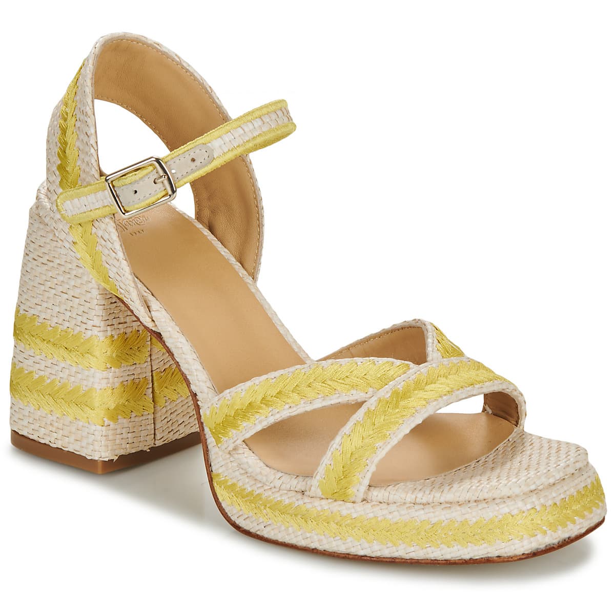 Women's Pumps Castaner Yellow