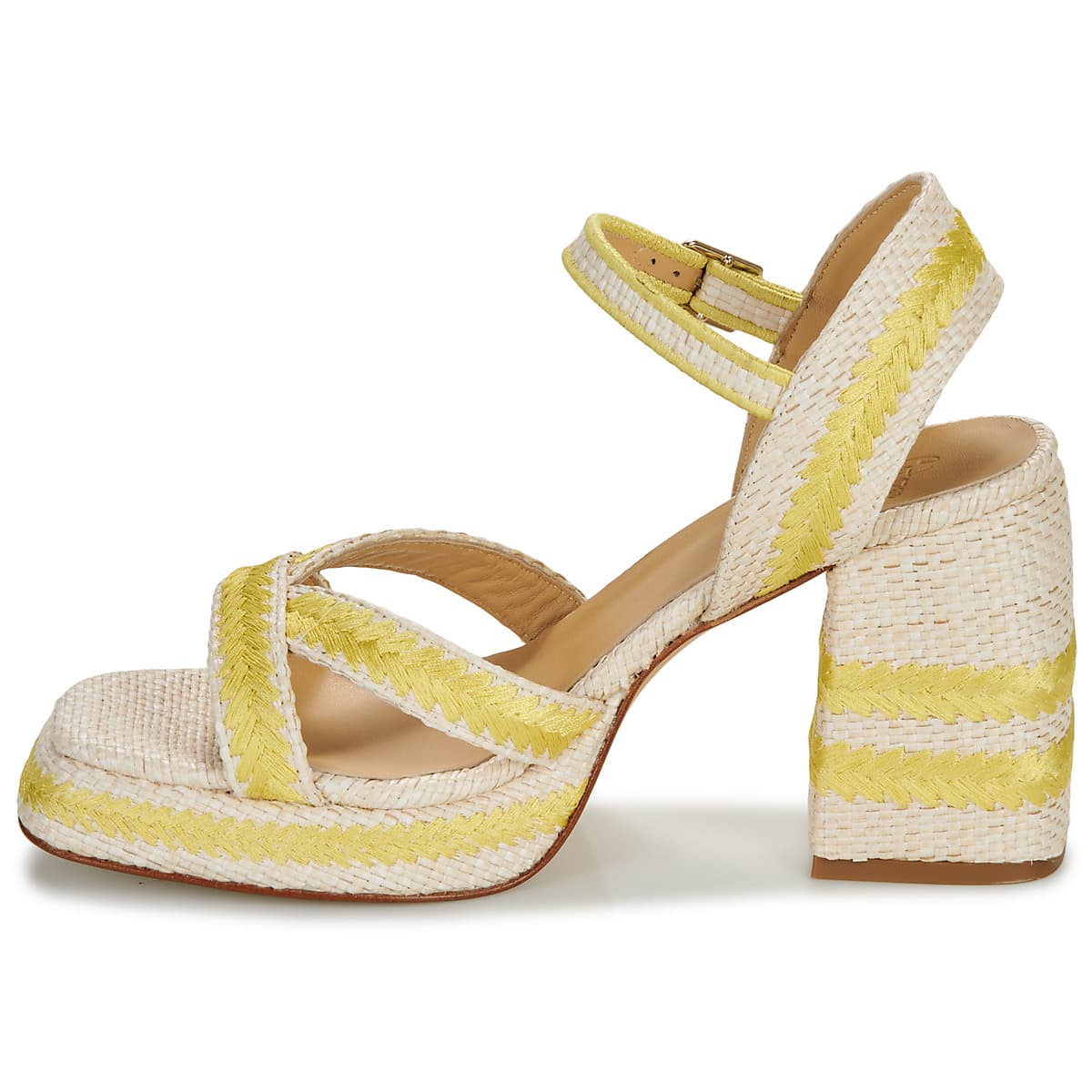 Women's Pumps Castaner Yellow