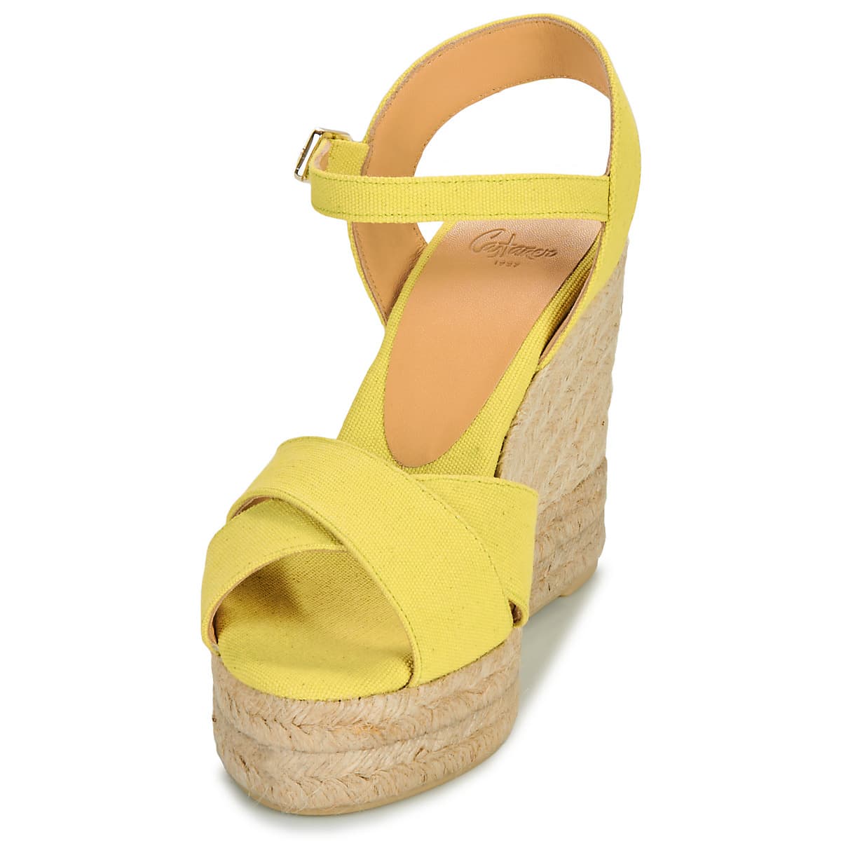 Women's Platforms Castaner Yellow