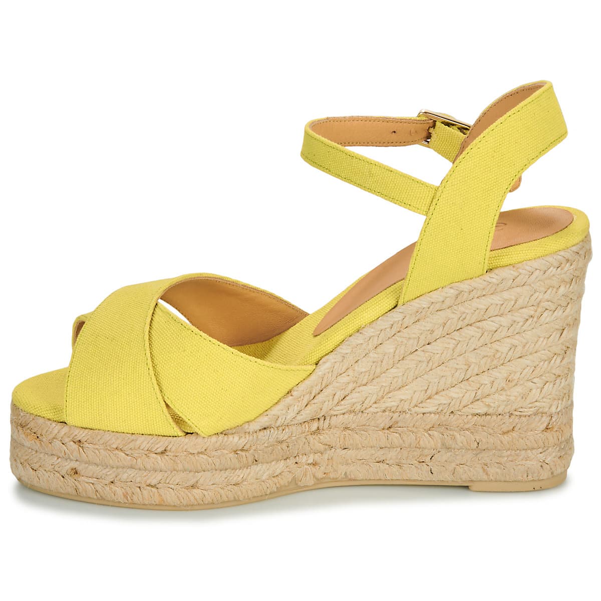 Women's Platforms Castaner Yellow