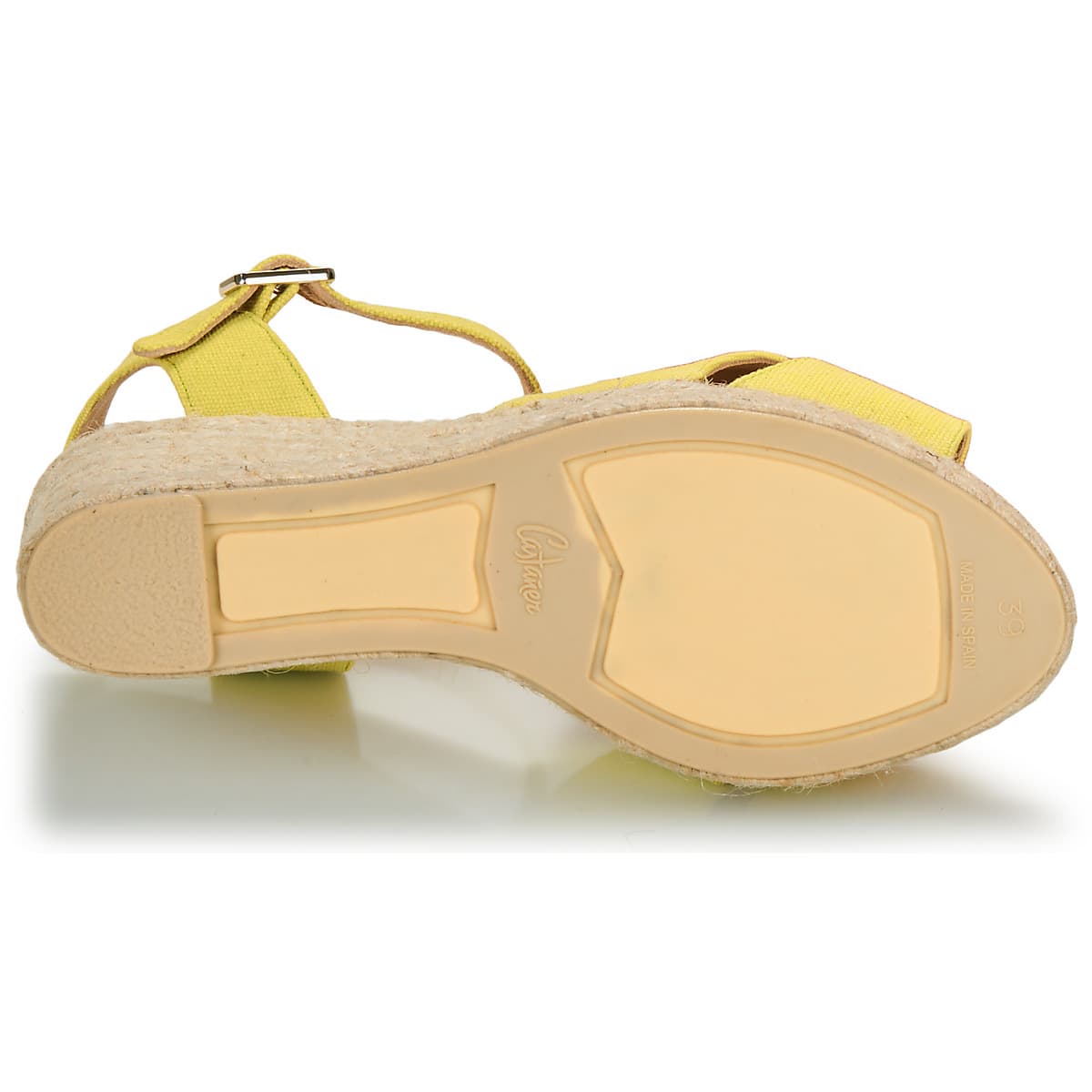 Women's Platforms Castaner Yellow