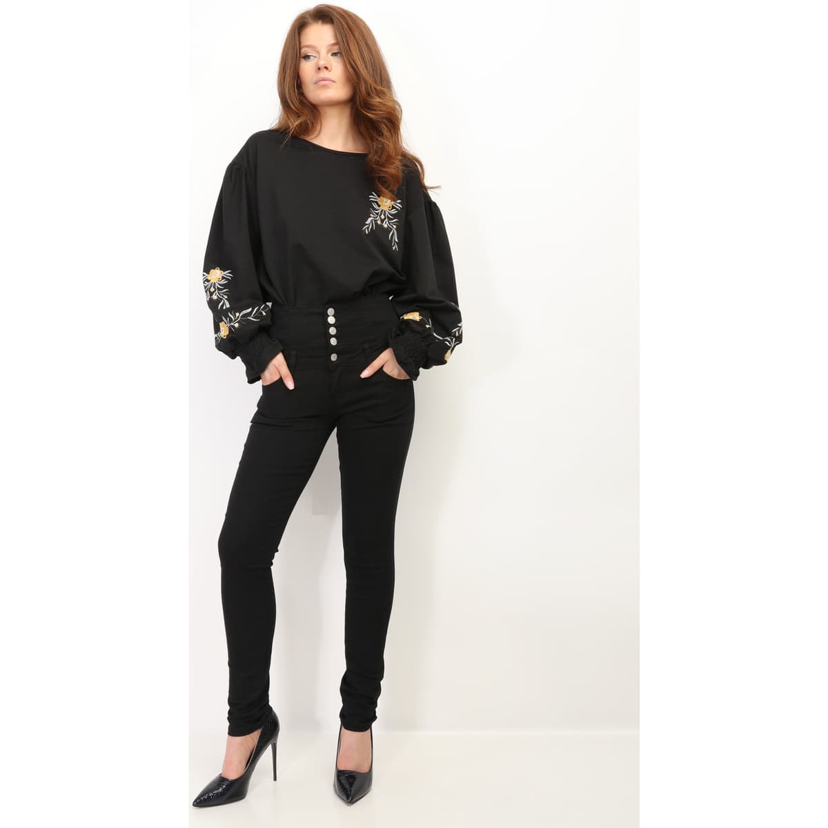 Women's T-Shirts La Modeuse Black