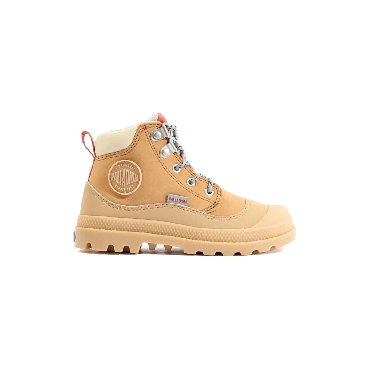Μπότες Palladium Kids Pampa Hi Cuff Hiker - Dear Brown