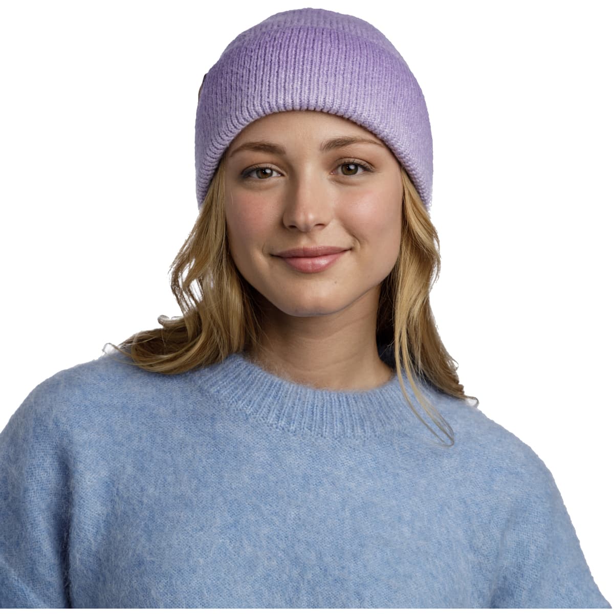 Men's Beanies Buff Purple