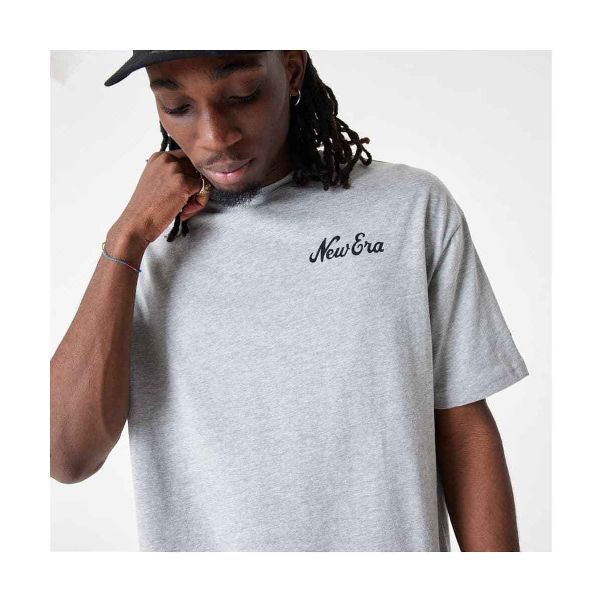Men's T-Shirts New-Era Gray