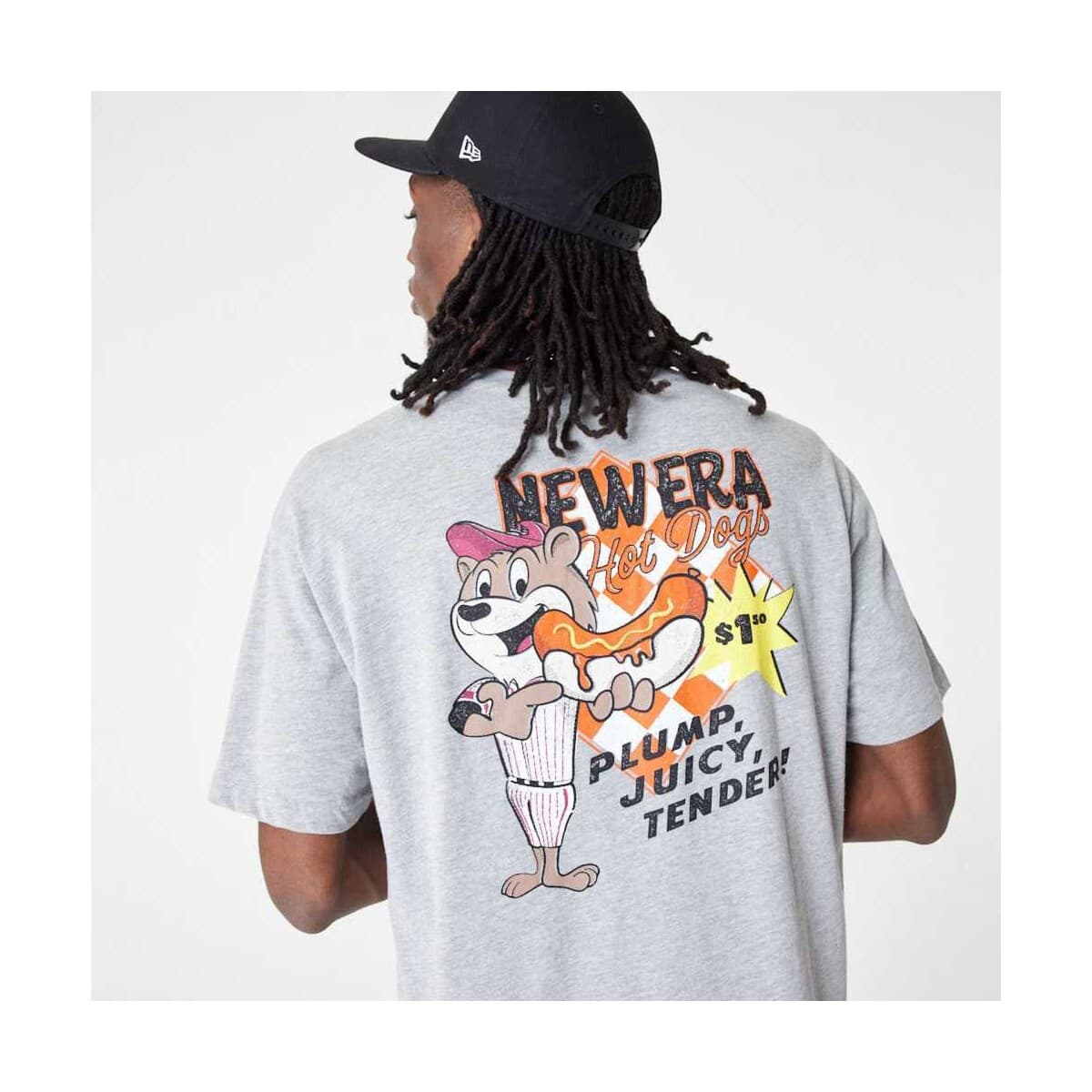 Men's T-Shirts New-Era Gray