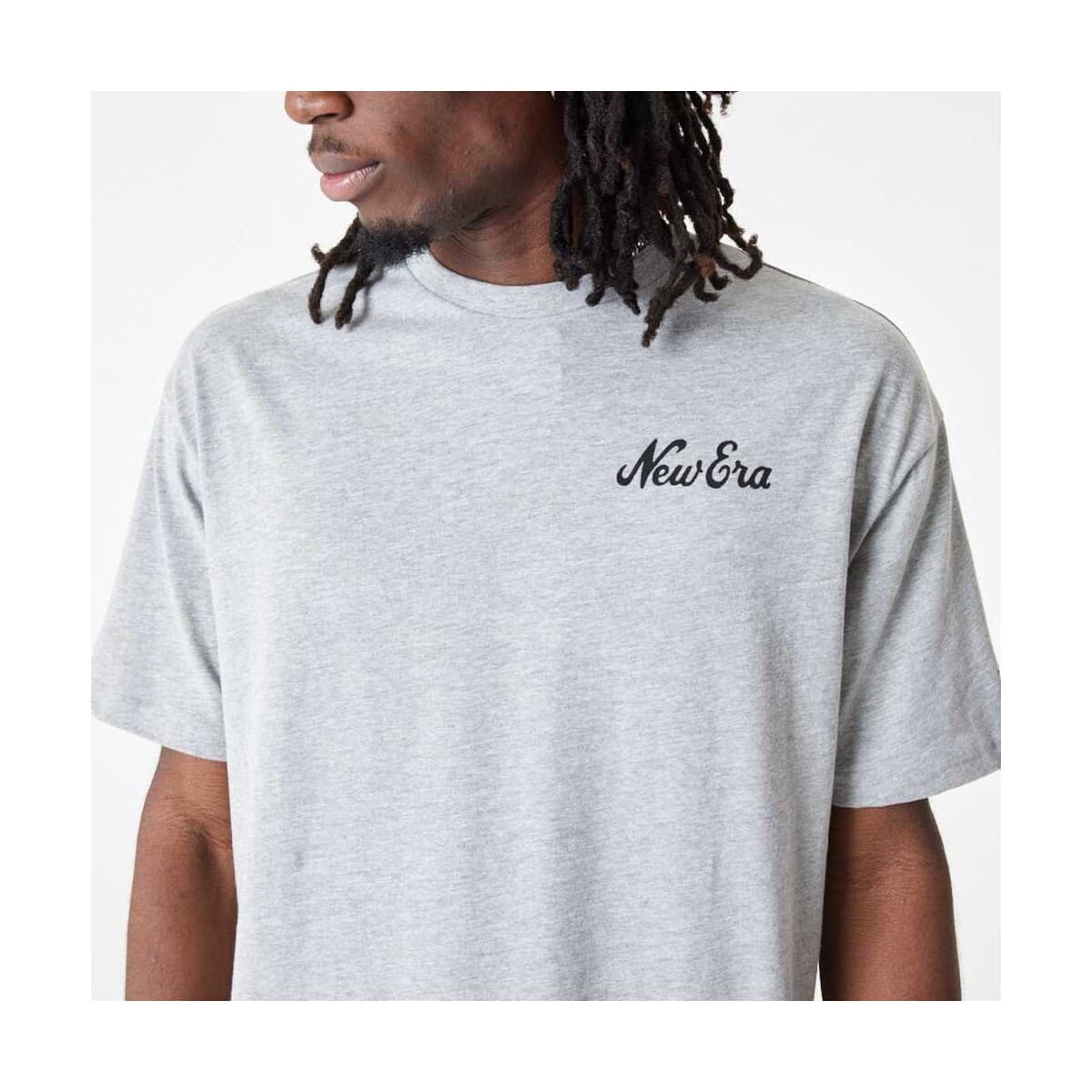 Men's T-Shirts New-Era Gray