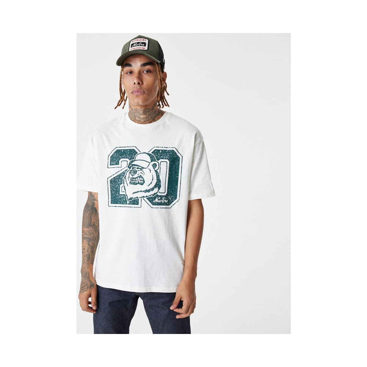 Men's T-Shirts New-Era White