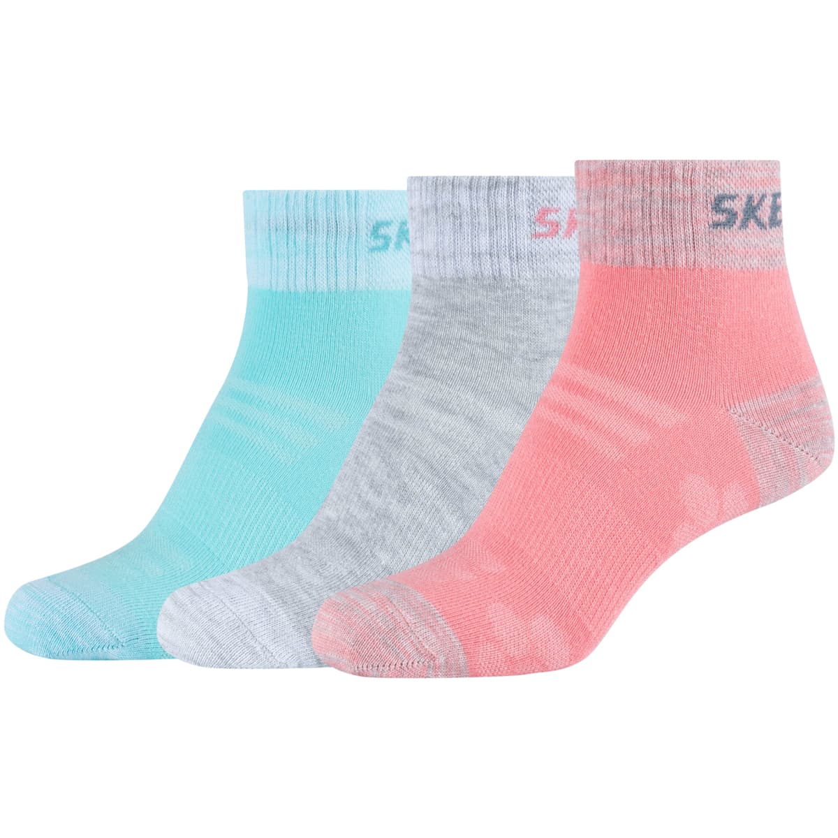 Αθλητικές κάλτσες Skechers 3PPK Wm Mesh Ventilation Quarter Socks