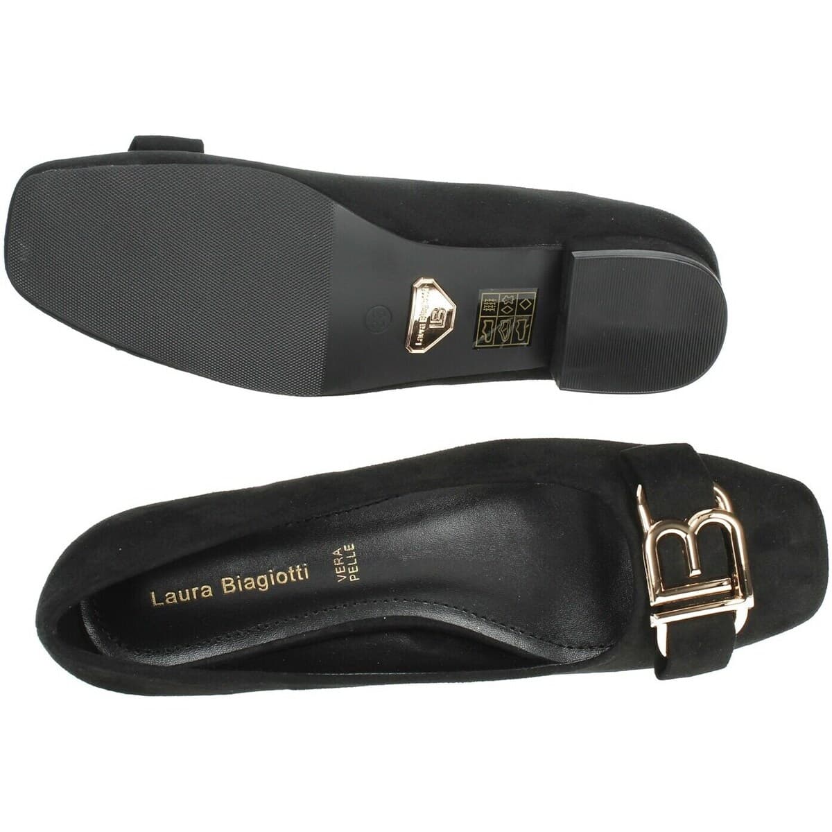Women's Ballet Flats Laura Biagiotti Black