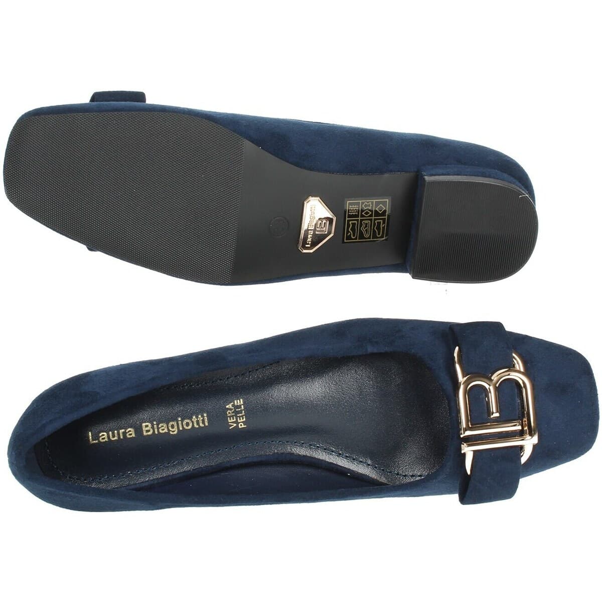Women's Ballet Flats Laura Biagiotti Blue