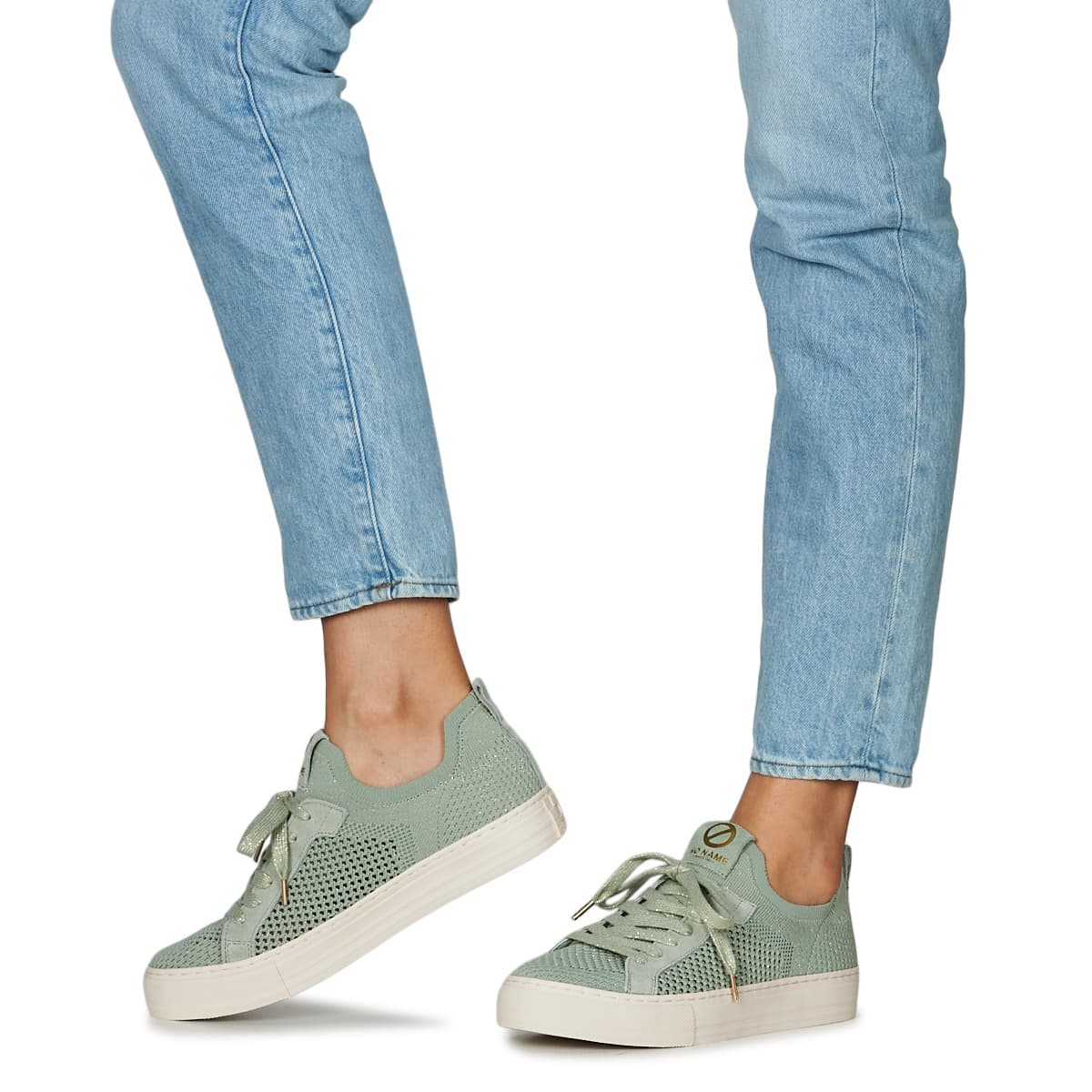 Women's Sneakers No Name Green