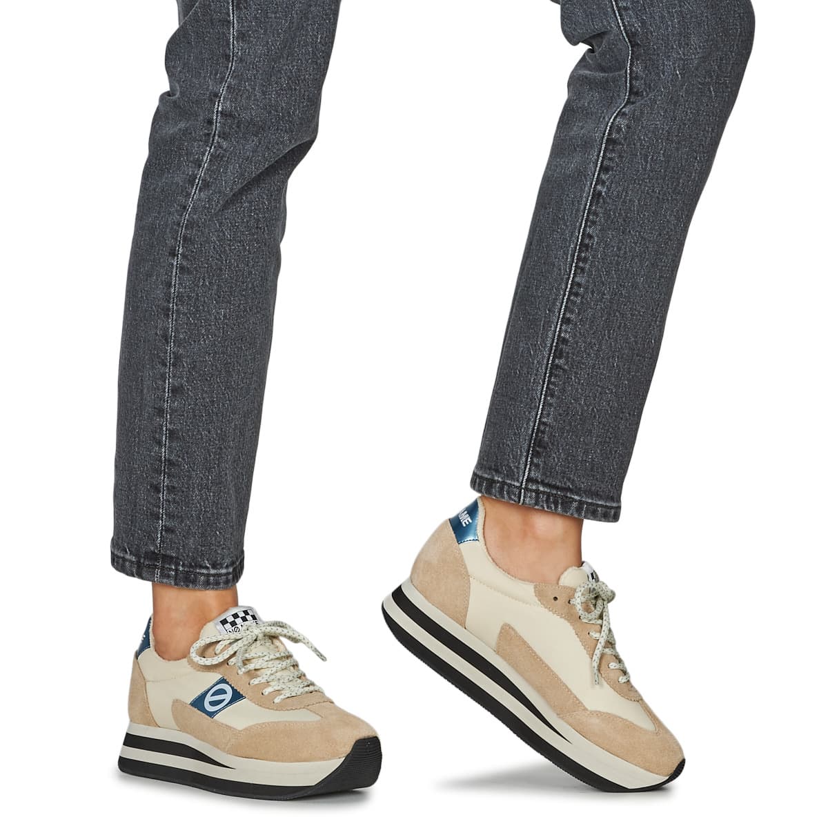 Women's Sneakers No Name Beige