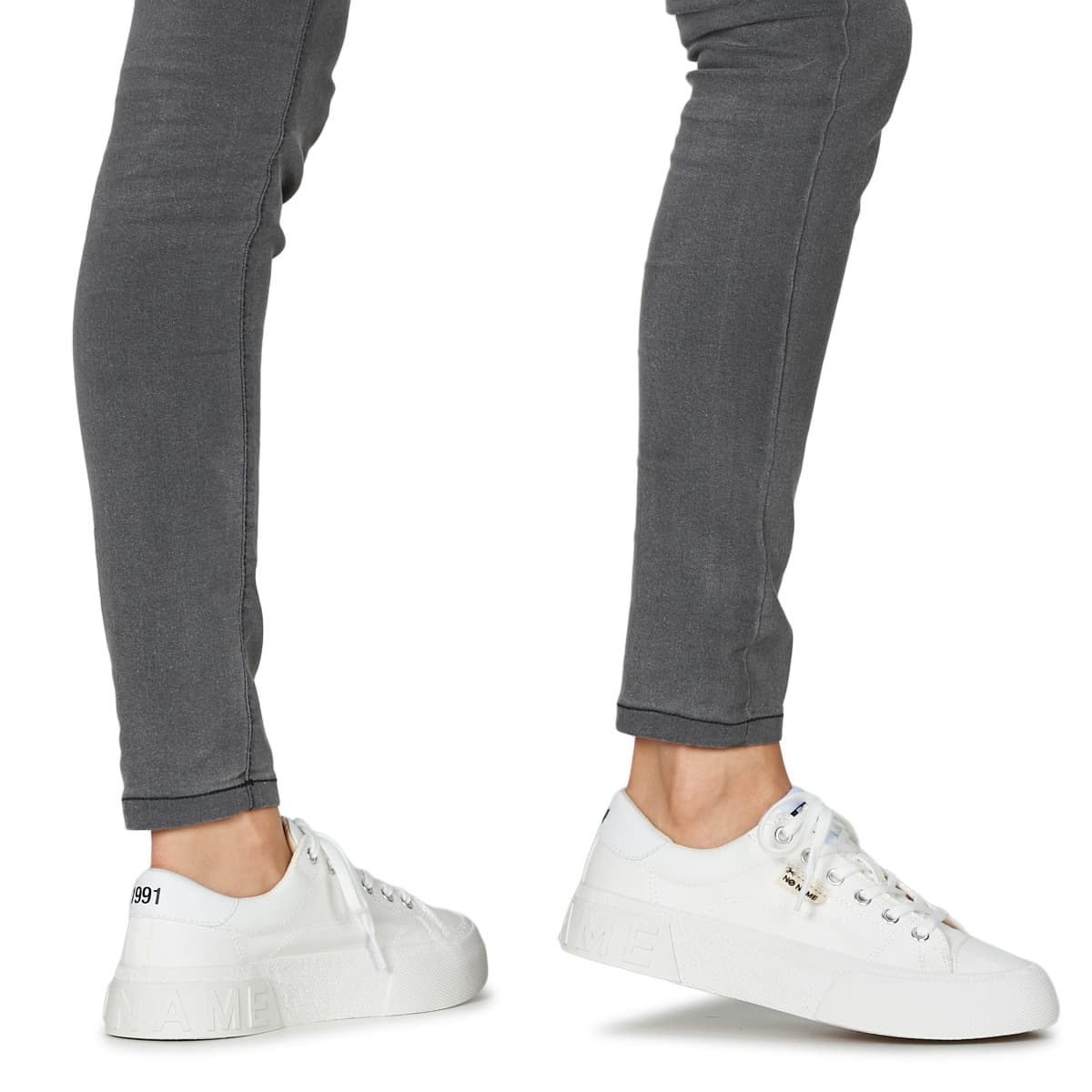 Women's Sneakers No Name White