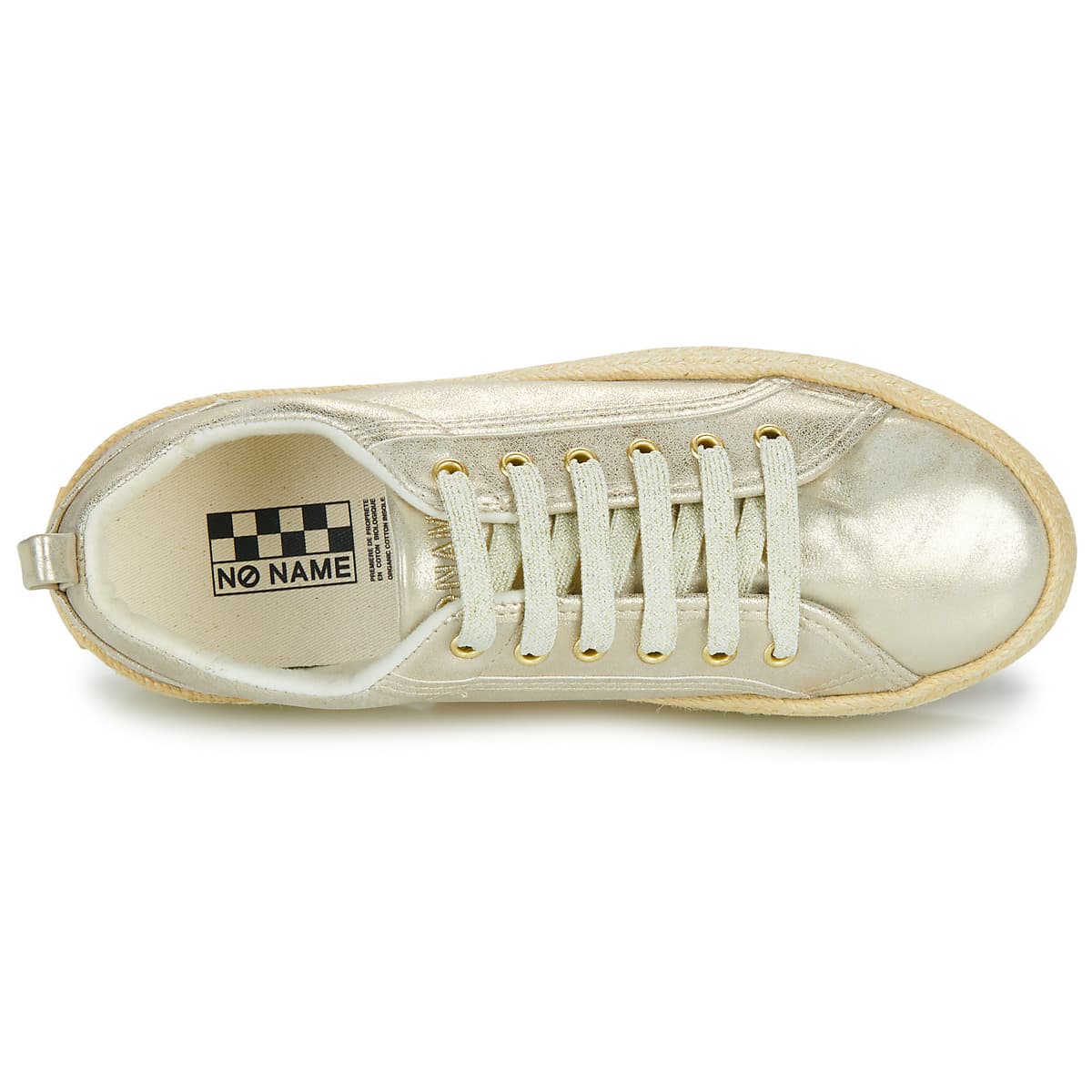 Women's Sneakers No Name Gold