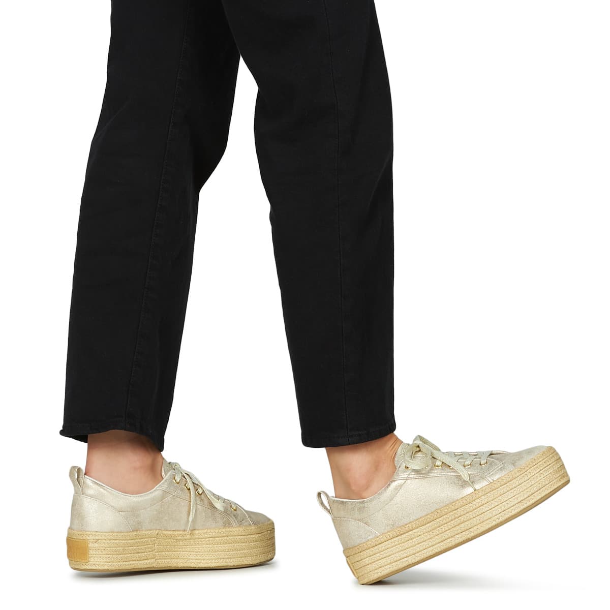 Women's Sneakers No Name Gold