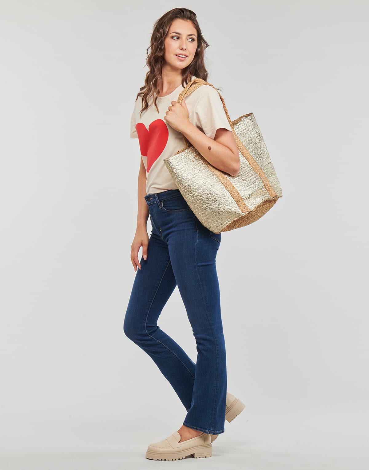 Women's T-Shirts Betty London Beige