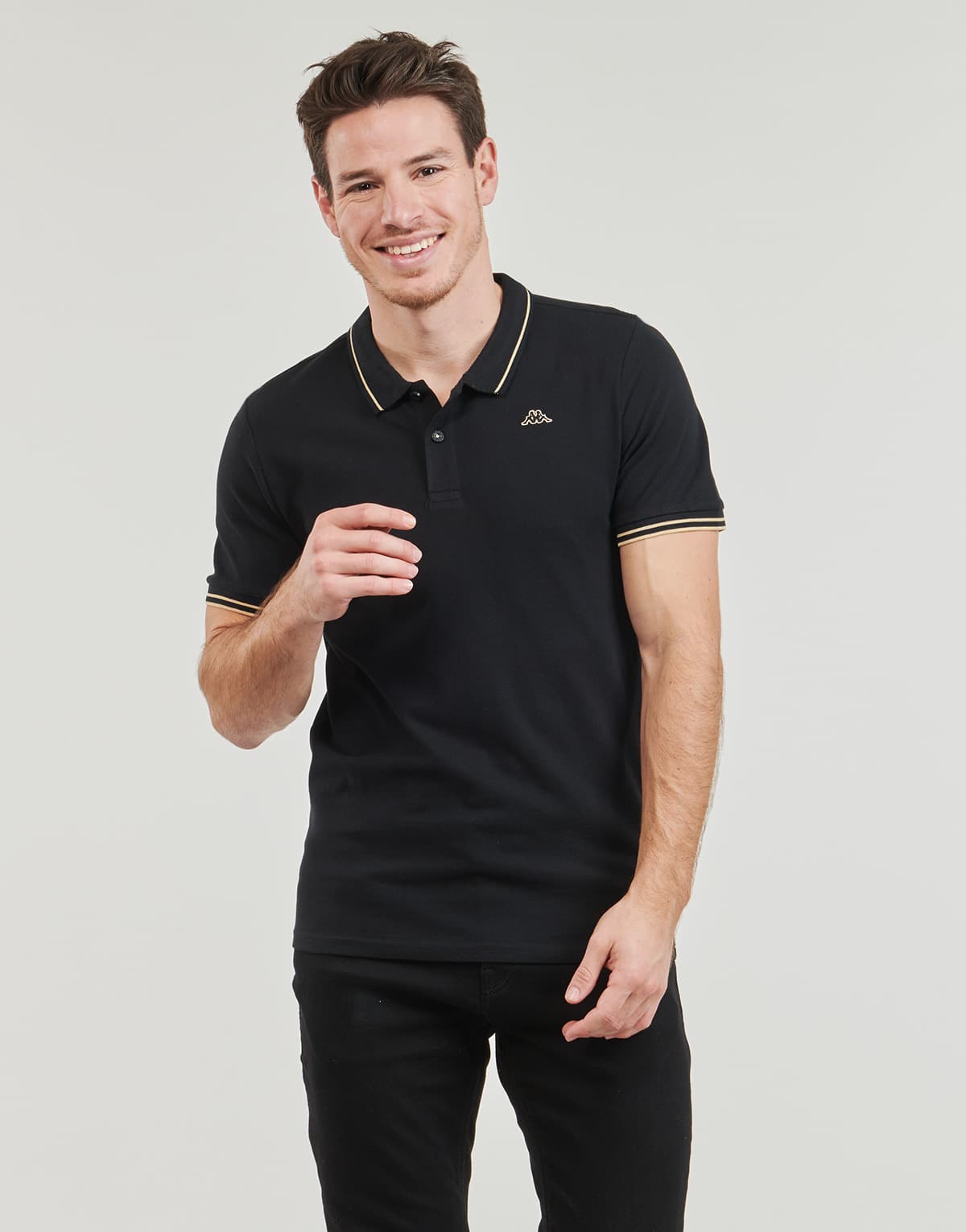 Men's Sports T-Shirts Kappa Black