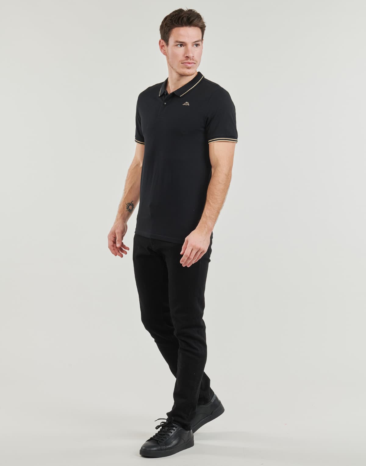 Men's Sports T-Shirts Kappa Black