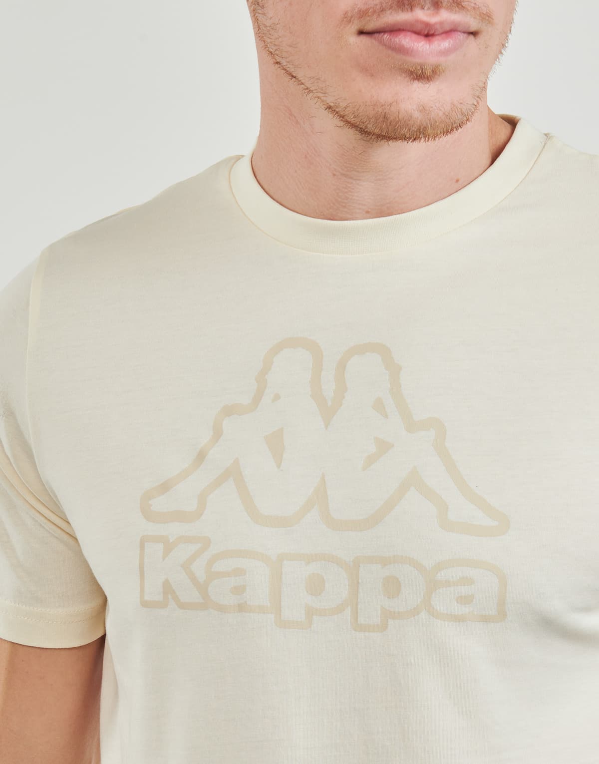 Men's Sports T-Shirts Kappa Beige