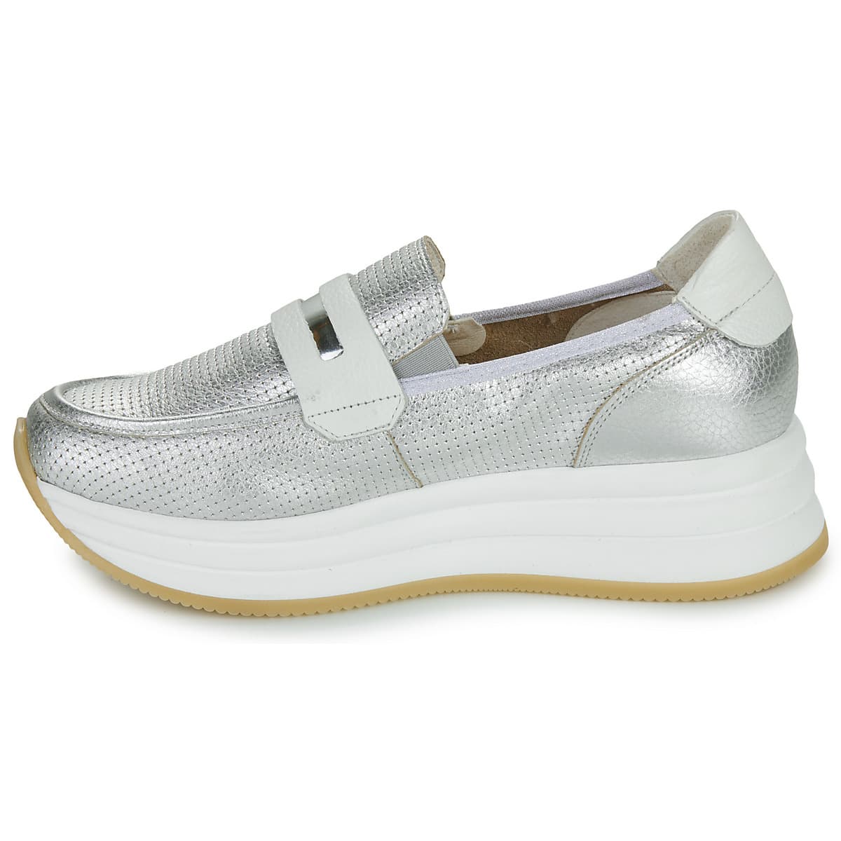 Women's Loafers Dorking Silver