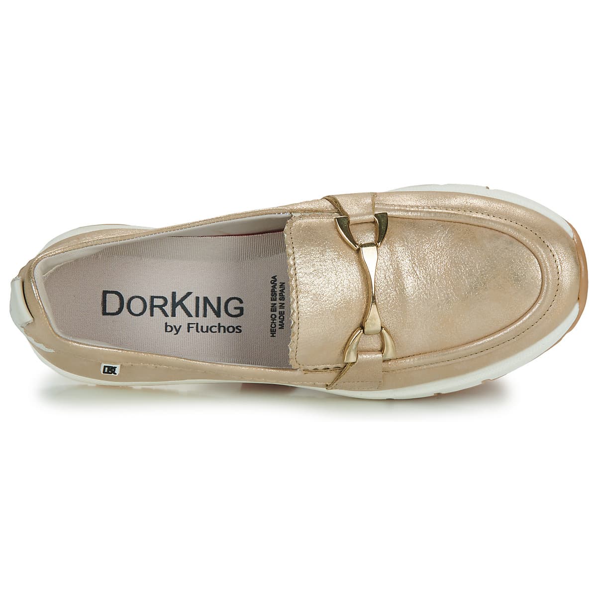 Women's Loafers Dorking Gold