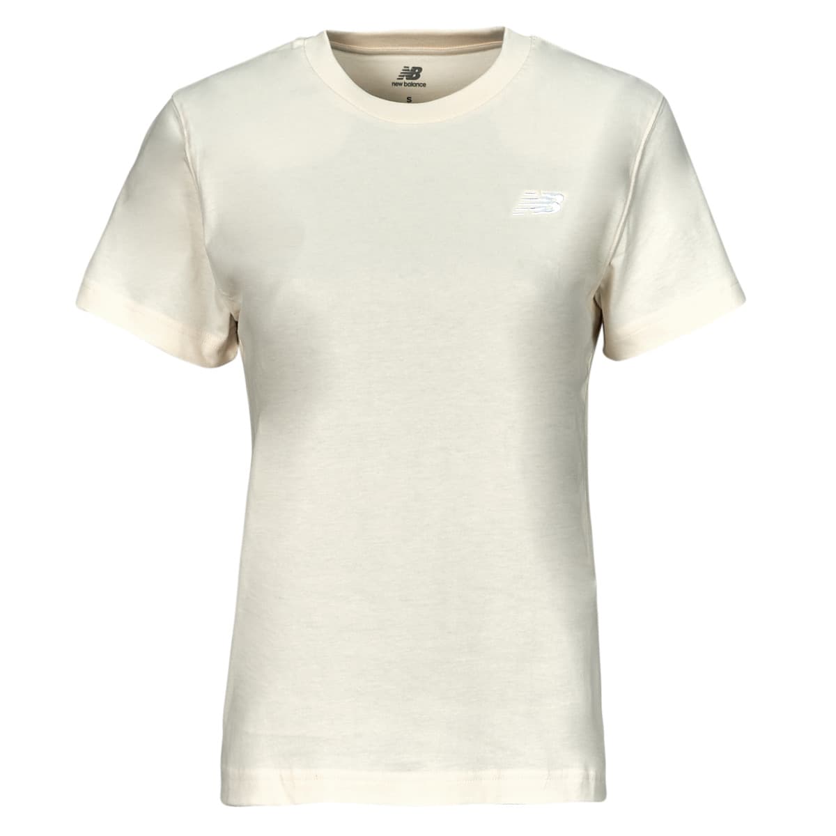 Women's T-Shirts New Balance Beige