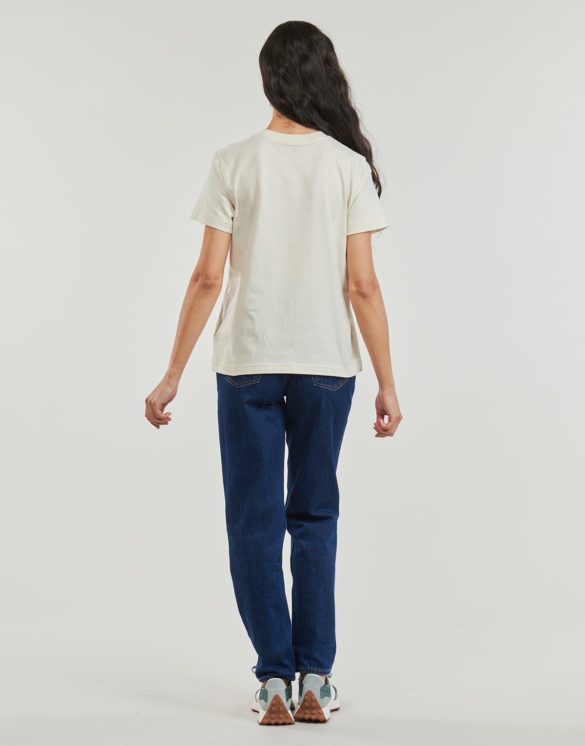 Women's T-Shirts New Balance Beige