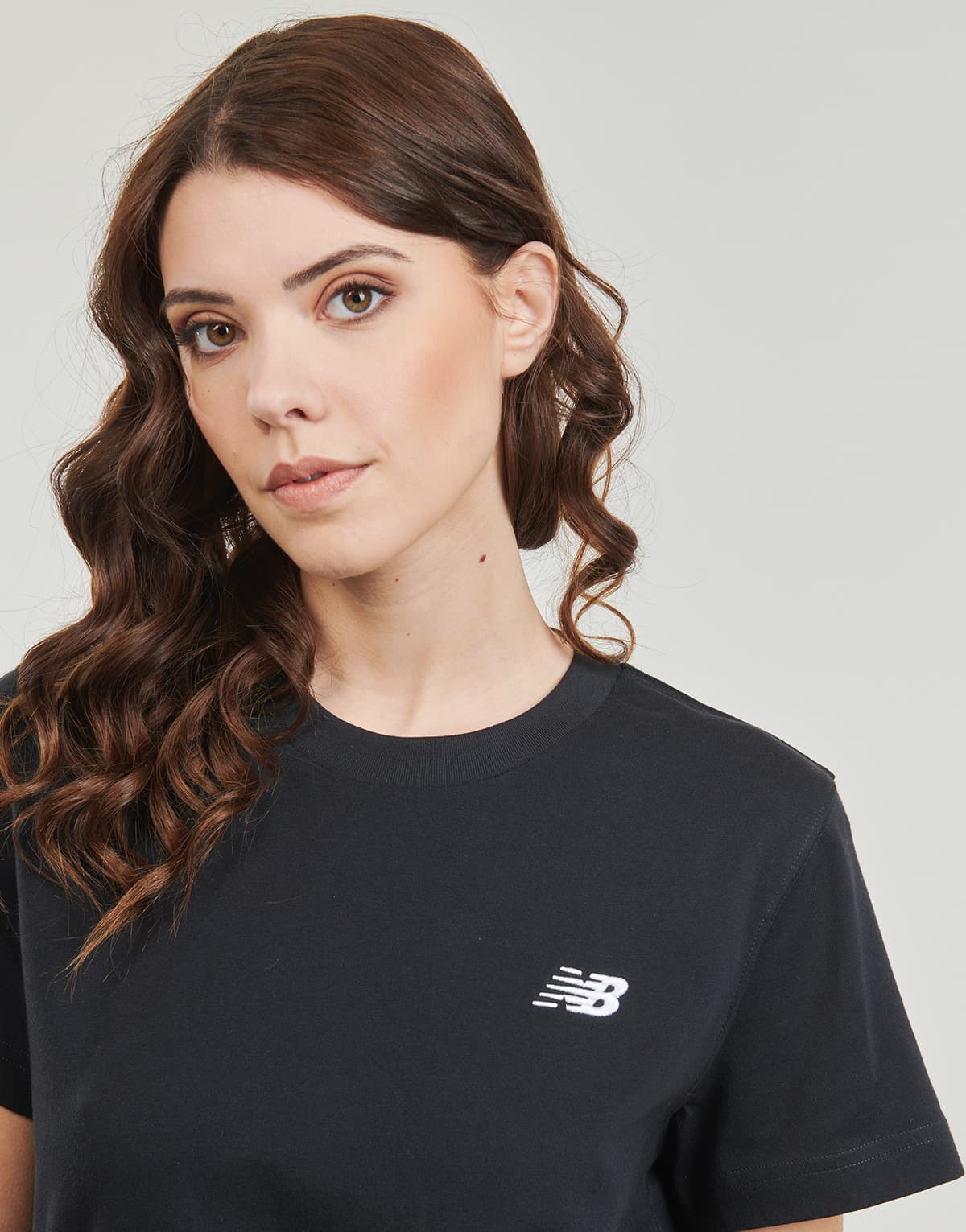 Women's T-Shirts New Balance Black