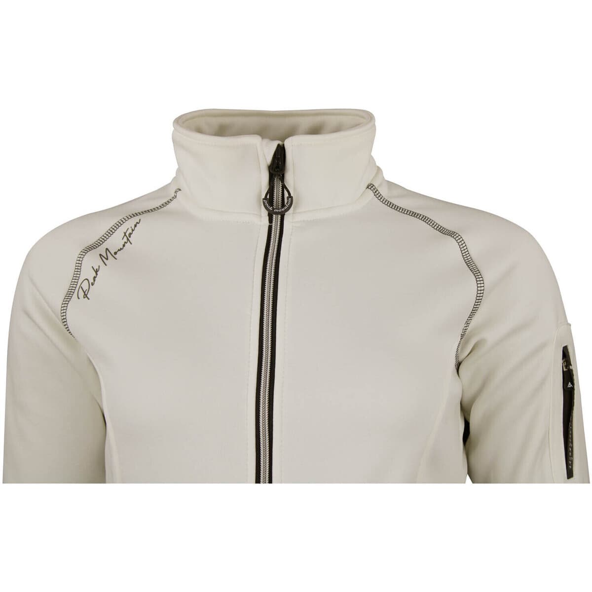 Women's Sweatshirts Peak Mountain Beige