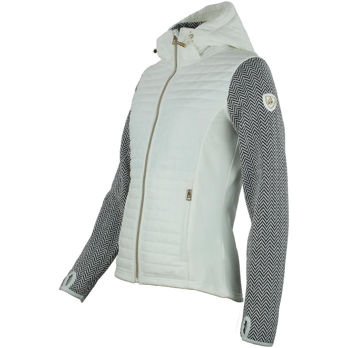 Women's Sweatshirts Peak Mountain White