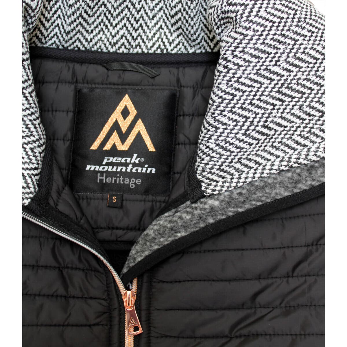 Women's Sweatshirts Peak Mountain Black