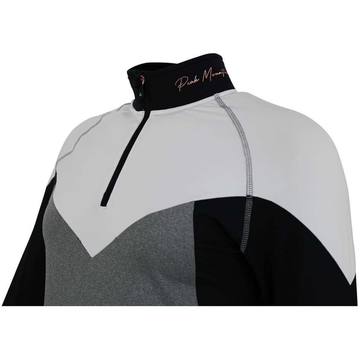 Women's T-Shirts Peak Mountain Gray