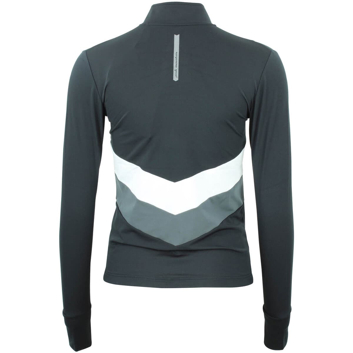 Women's T-Shirts Peak Mountain Black