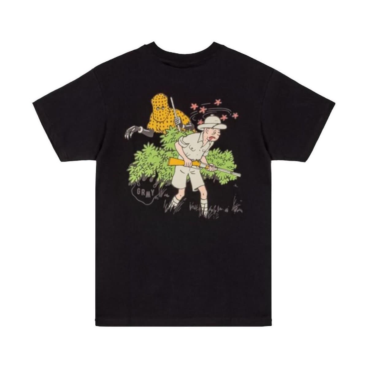 Men's T-Shirts Grimey Black