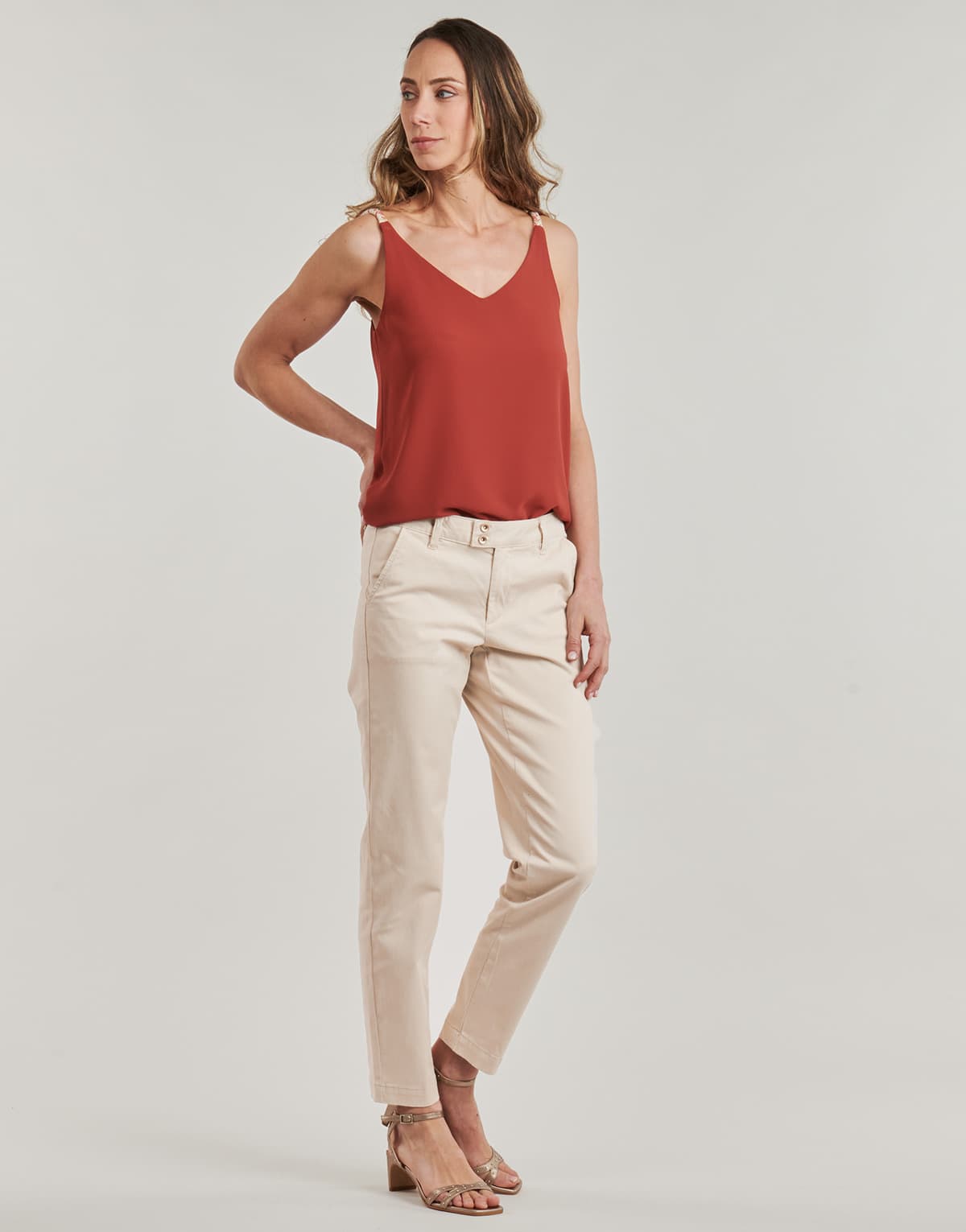 Women's Pants Les Petites Bombes Beige