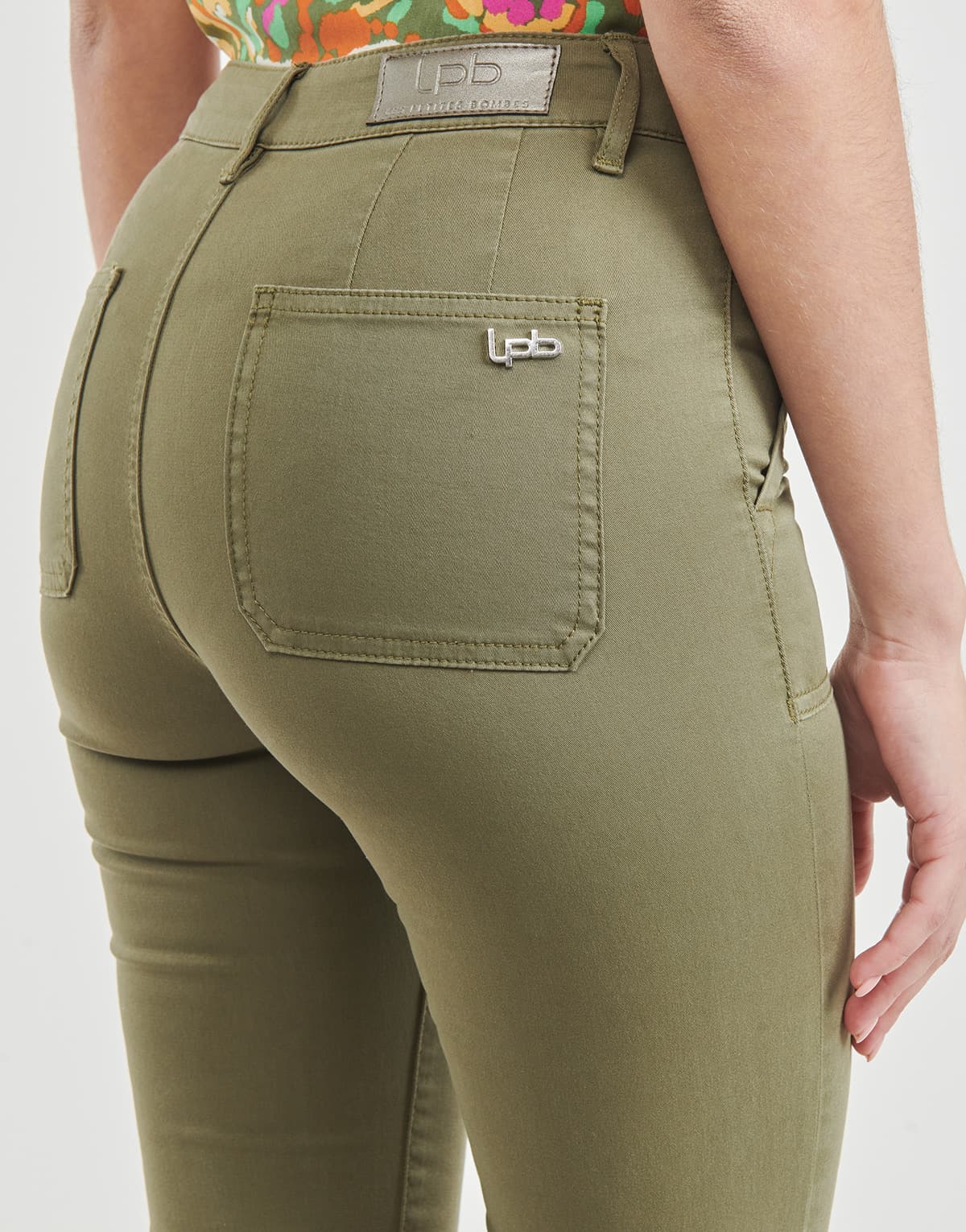 Women's Pants Les Petites Bombes Khaki