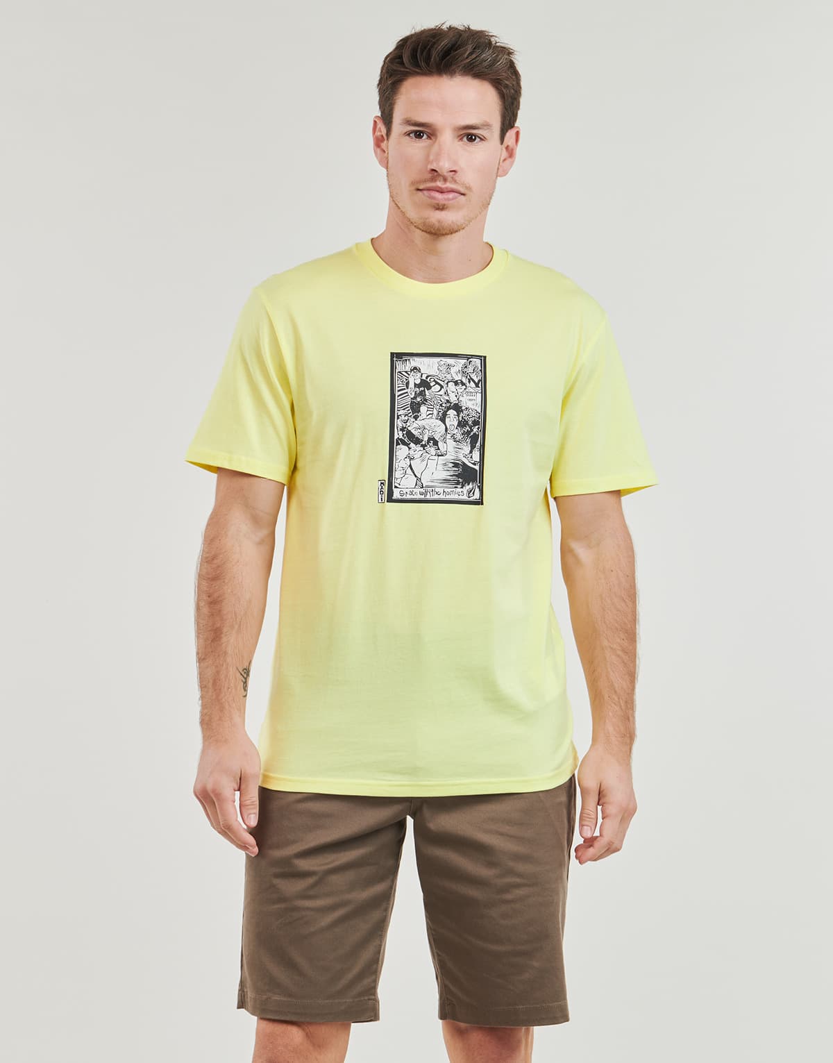 Men's T-Shirts Volcom Yellow