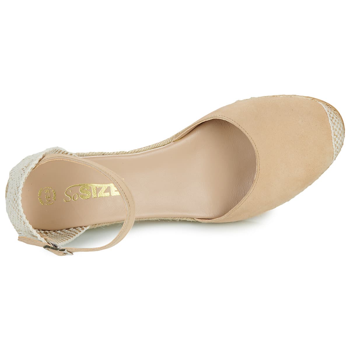 Women's Platforms So Size Beige