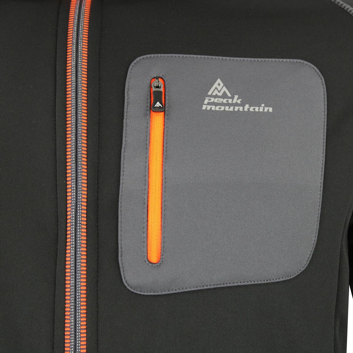 Men's Sweatshirts Peak Mountain Black