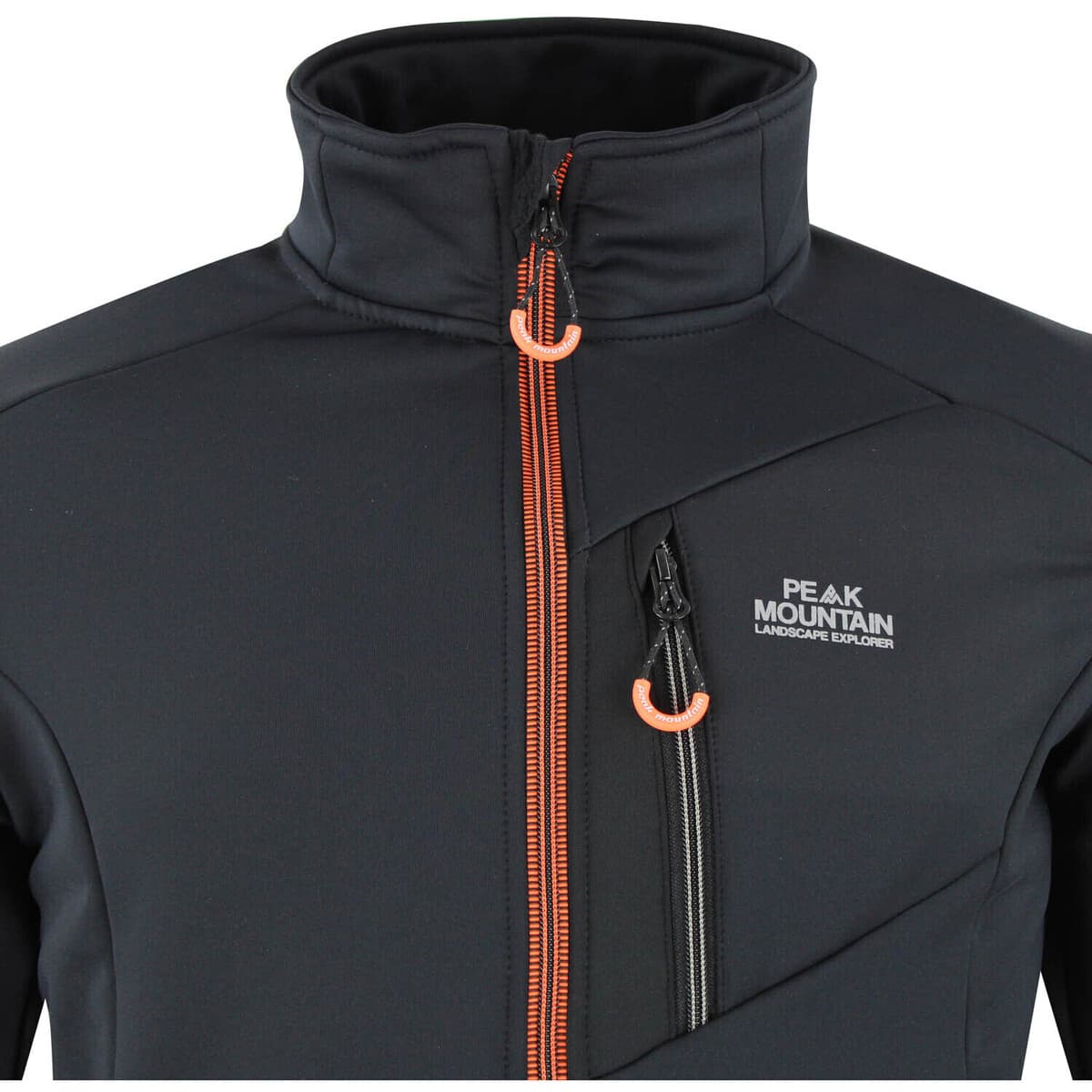 Men's Sweatshirts Peak Mountain Black